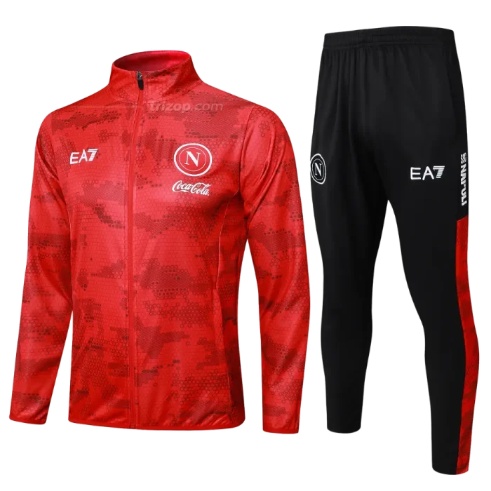 Chándal conjunto Rojo Napoli 24/25 - Imagen 1