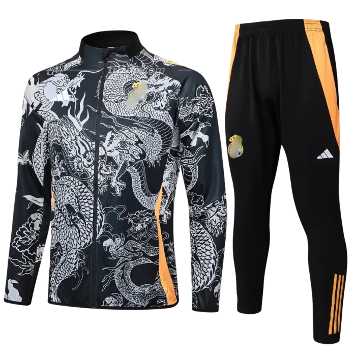 Chándal «Dragón negro» conjunto Real Madrid 24/25 - Imagen 1