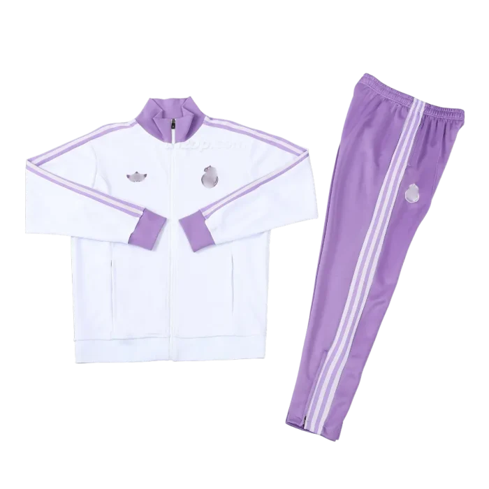 Chándal conjunto retro blanco Real Madrid 24/25 - Imagen 3