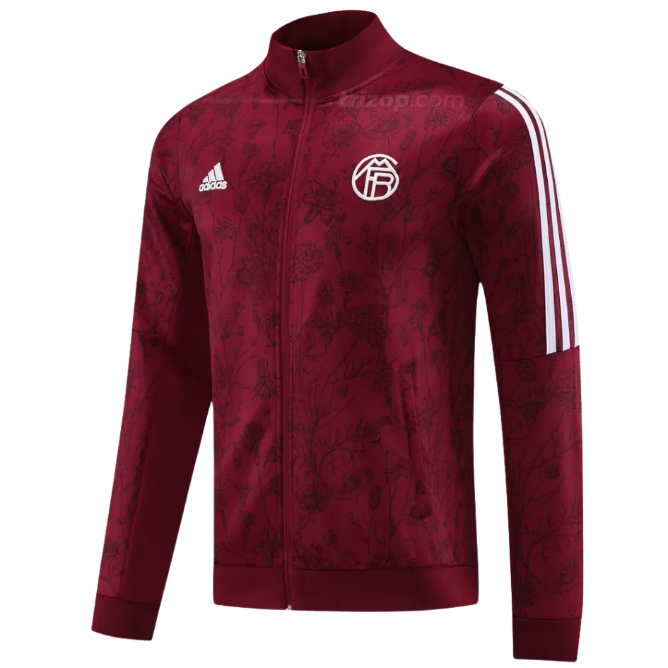 chaqueta-bayern-bordo-23-24-2 Chaqueta deportiva bordo Bayern de Múnich 23/24 - Imagen 1