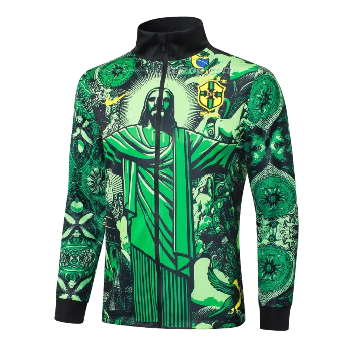 Chaqueta deportiva Especial Verde Brasil 24/25 - Imagen 1