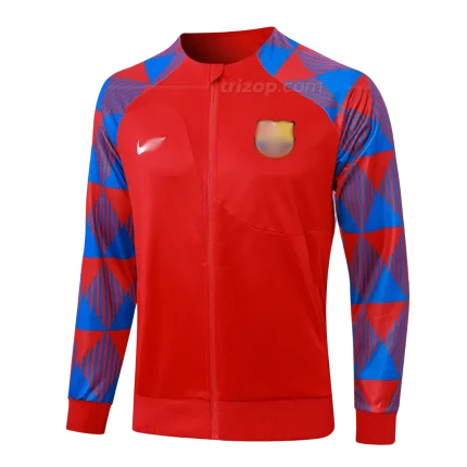 Chaqueta deportiva roja FC Barcelona 23/24