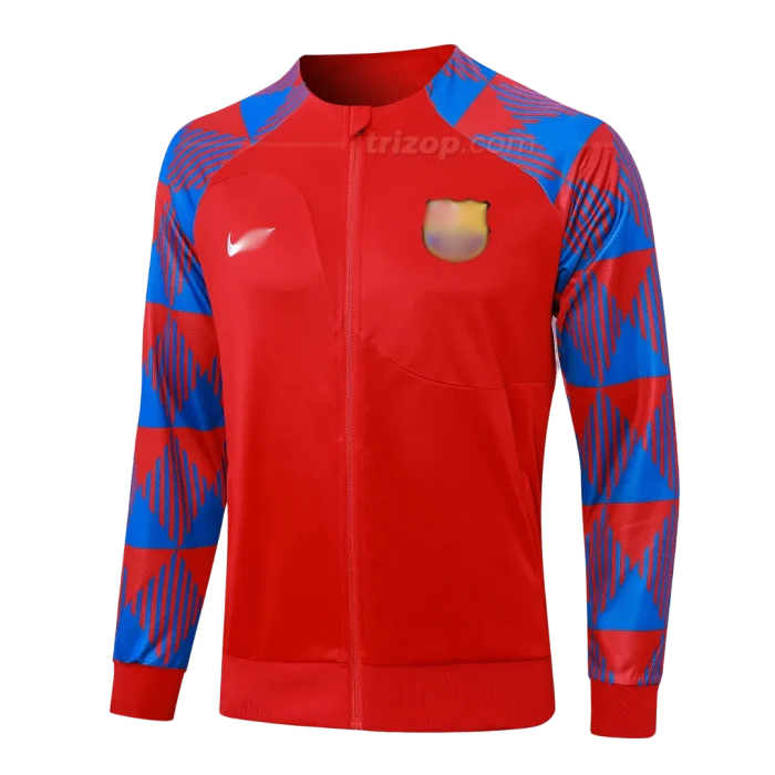 Chaqueta deportiva roja FC Barcelona 23/24 - Imagen 1