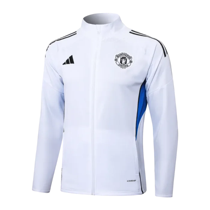 Chaqueta deportiva blanca Man. United 25/26 - Imagen 1