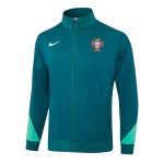 Chaqueta deportiva verde Portugal 24/25