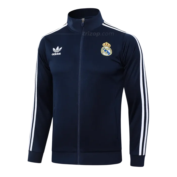 Chaqueta deportiva azul Real Madrid 24/25 - Imagen 1