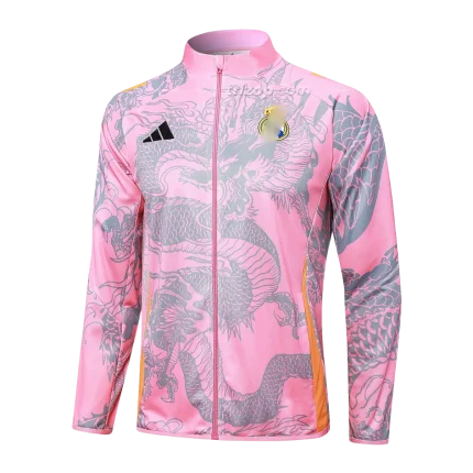 Chaqueta deportiva dragón rosa Real Madrid 24/25