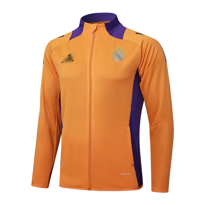 Chaqueta deportiva naranja Real Madrid 24/25 - Imagen 1