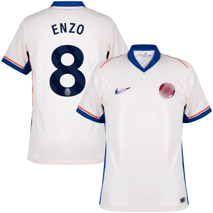 Camiseta segunda niño Chelsea “ENZO #8” 24/25 - Imagen 1