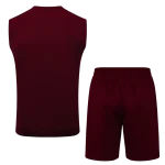 Conjunto entrenamiento sin mangas bordo Ajax 24/25 - Imagen 2