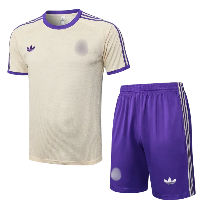 Conjunto entrenamiento beige Real Madrid 24/25 - Imagen 1