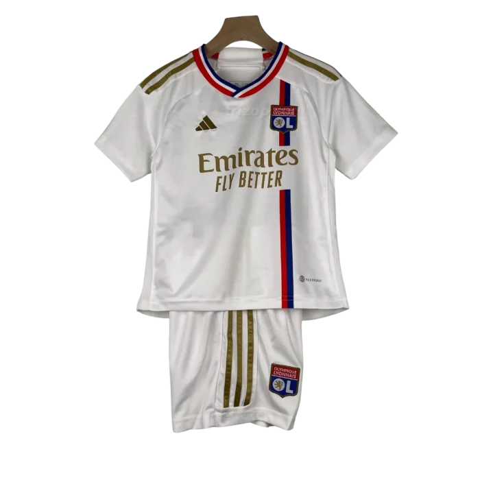 Conjunto niño Olympique de Lyon primera equipación 23/24 - Imagen 1