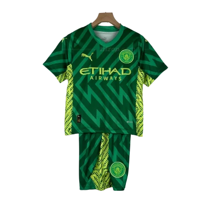 Conjunto niño Manchester City equipación portero 23/24