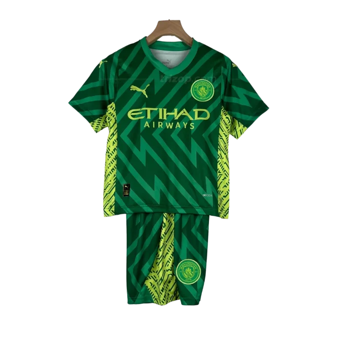 Conjunto niño Manchester City equipación portero 23/24 - Imagen 1