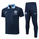 Conjunto Polo azul Chelsea 24/25
