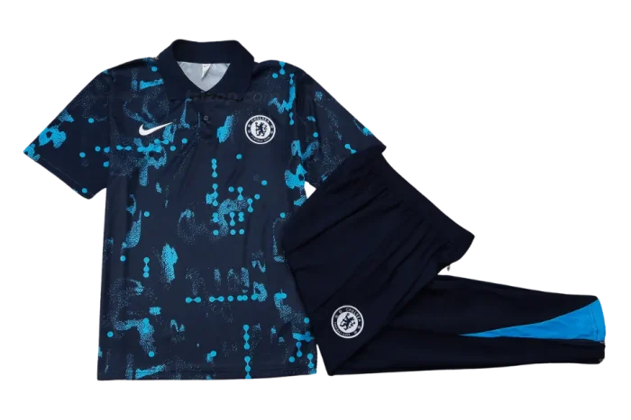 Conjunto Polo Azul Chelsea 24/25 - Imagen 3