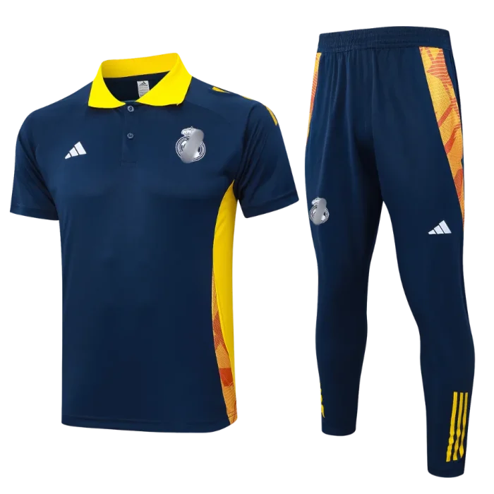 Conjunto Polo azul Real Madrid 24/25 - Imagen 1