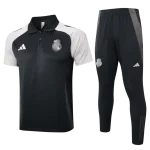 Conjunto Polo Gris Oscuro Real Madrid 24/25