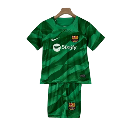 Conjunto niño FC Barcelona equipación portero 23/24