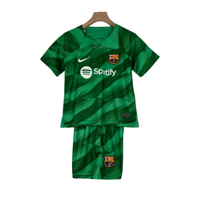 Conjunto niño FC Barcelona equipación portero 23/24 - Imagen 1