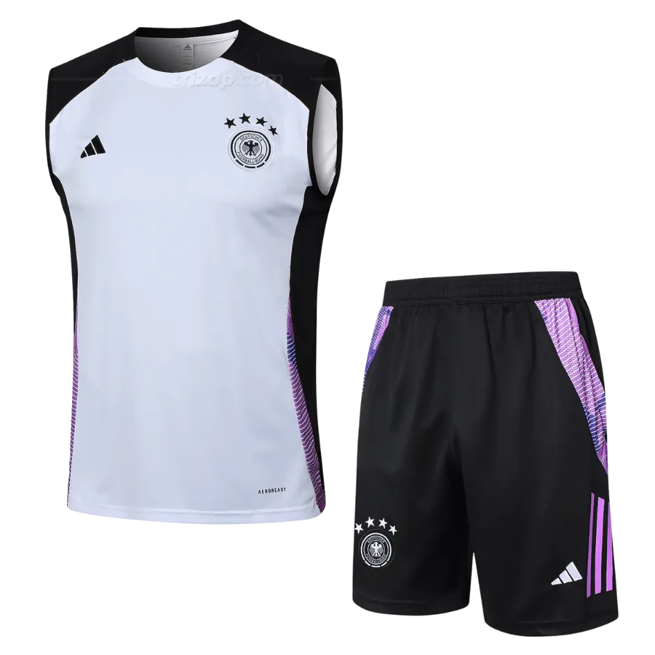 conj-sin-mangas-alemania-blanco-24-25-1 Conjunto entrenamiento sin mangas Alemania 24/25 - Imagen 1