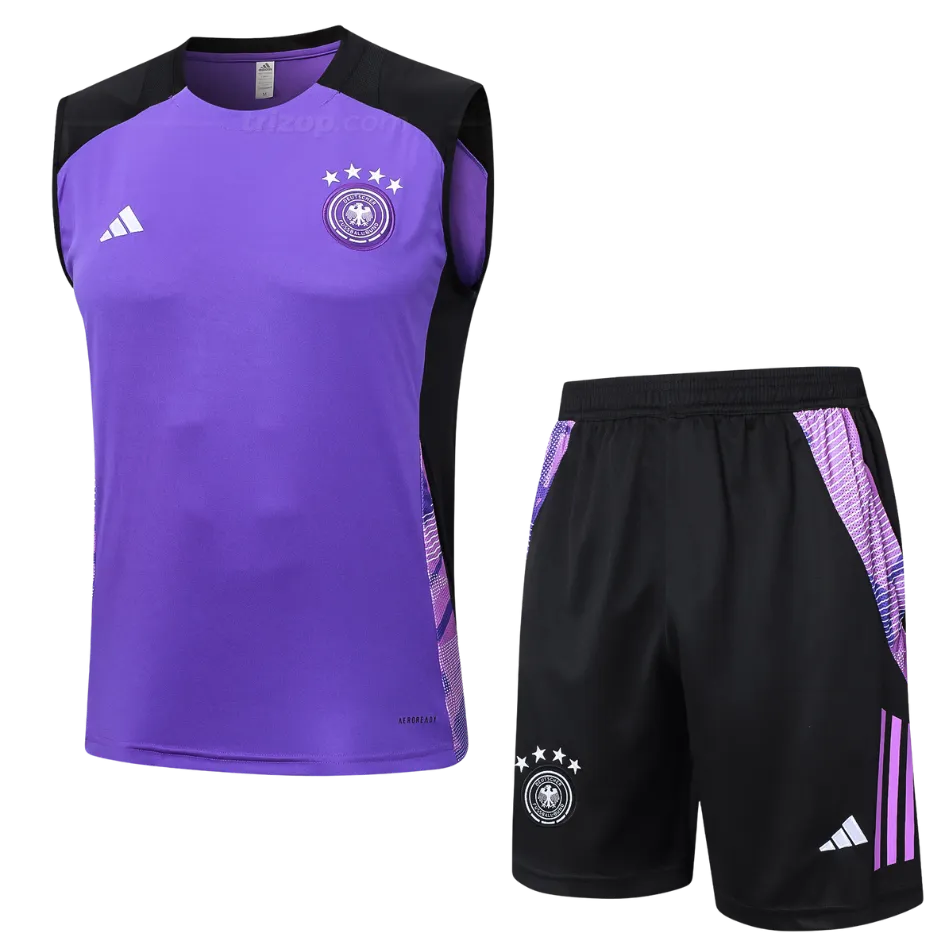 conj-sin-mangas-alemania-morado-24-25-1 Conjunto entrenamiento sin mangas Alemania 24/25 - Imagen 1
