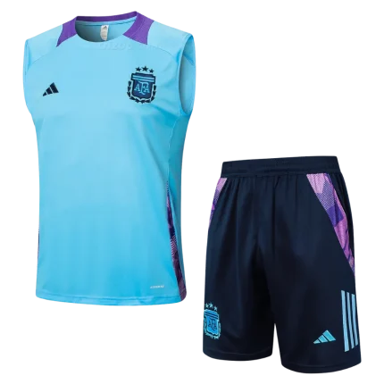 Conjunto entrenamiento sin mangas Argentina 24/25