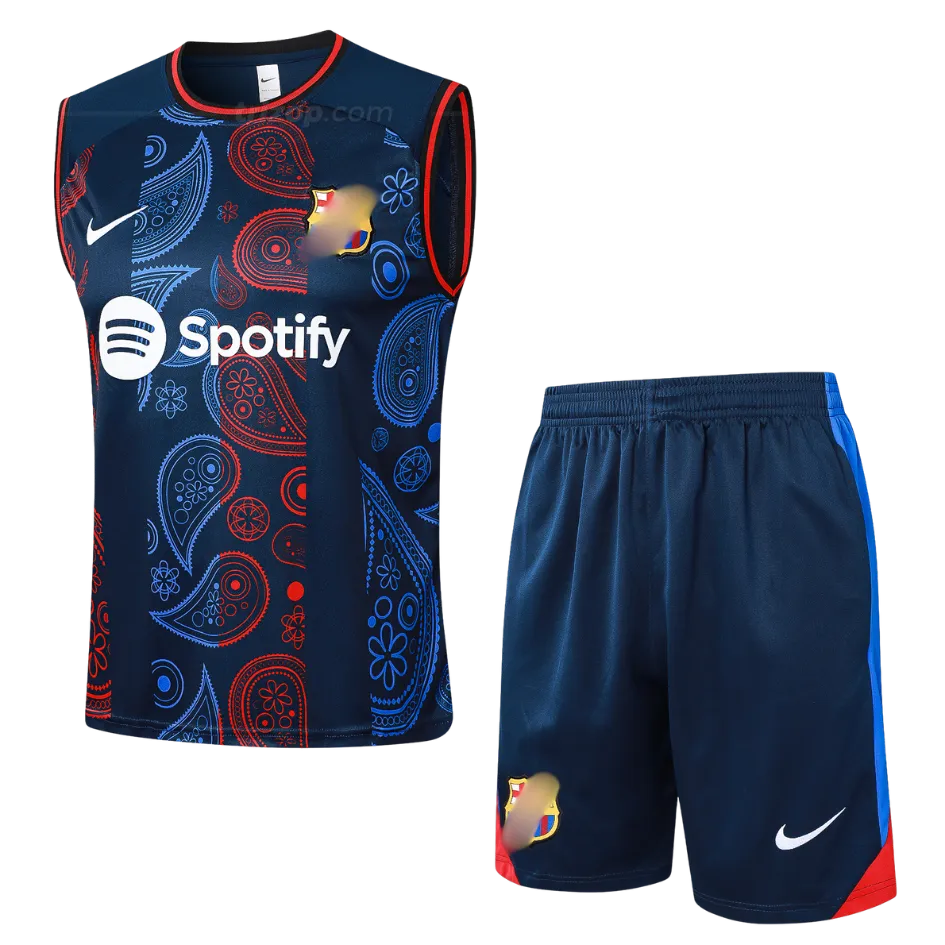 conj-sin-mangas-barca-especial-24-25-blaugrana-2 Conjunto entrenamiento sin mangas Especial FC Barcelona 24/25 - Imagen 1