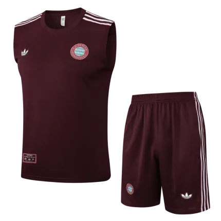 Conjunto entrenamiento sin mangas bordo Bayern de Múnich 24/25