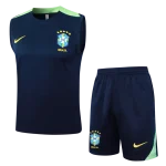 Conjunto entrenamiento sin mangas Brasil 24/25