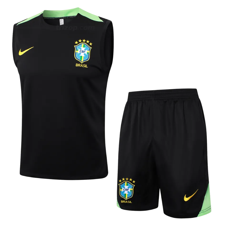 conj-sin-mangas-brasil-negro-24-25-3 Conjunto entrenamiento sin mangas negro Brasil 24/25 - Imagen 1
