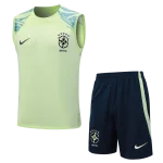 Conjunto entrenamiento sin mangas Brasil 23/24