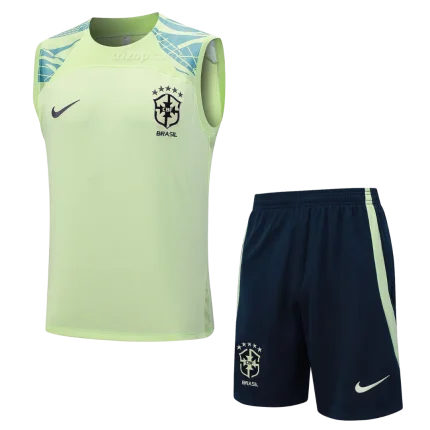 Conjunto entrenamiento sin mangas Brasil 23/24