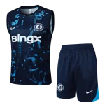 Conjunto entrenamiento sin mangas Chelsea 24/25