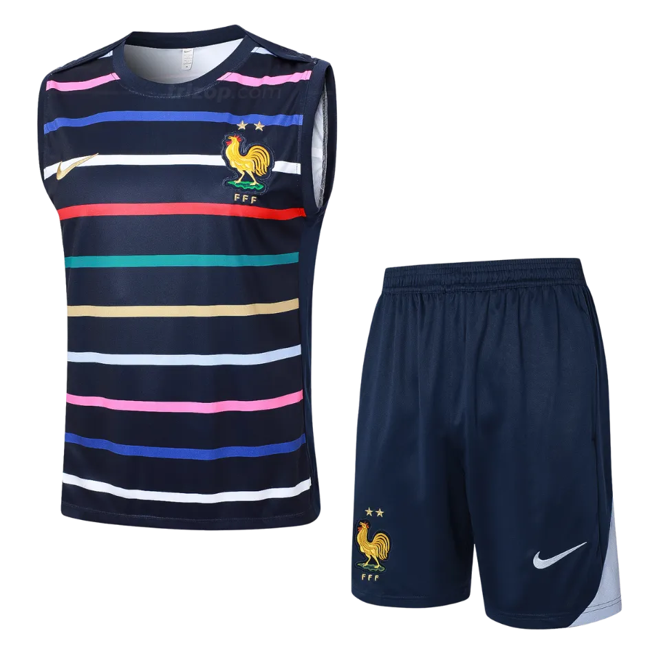 conj-sin-mangas-francia-24-25-1 Conjunto entrenamiento sin mangas Francia24/25 - Imagen 1