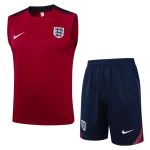 Conjunto entrenamiento sin mangas Inglaterra 24/25