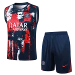 Conjunto entrenamiento sin mangas Paris Saint-Germain 24/25