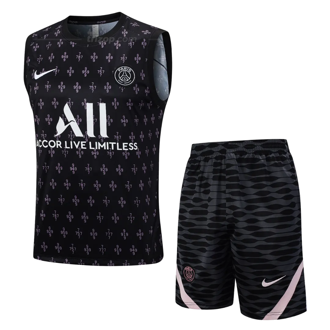 conj-sin-mangas-negro-23-24-2 Conjunto entrenamiento Paris Saint-Germain 23/24 - Imagen 1