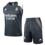 Conjunto entrenamiento sin mangas Gris Oscuro Real Madrid 24/25