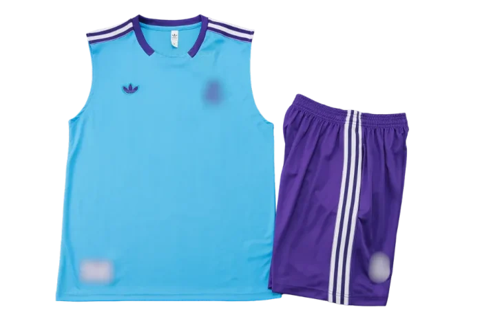 Conjunto entrenamiento sin mangas celeste Real Madrid 24/25 - Imagen 3