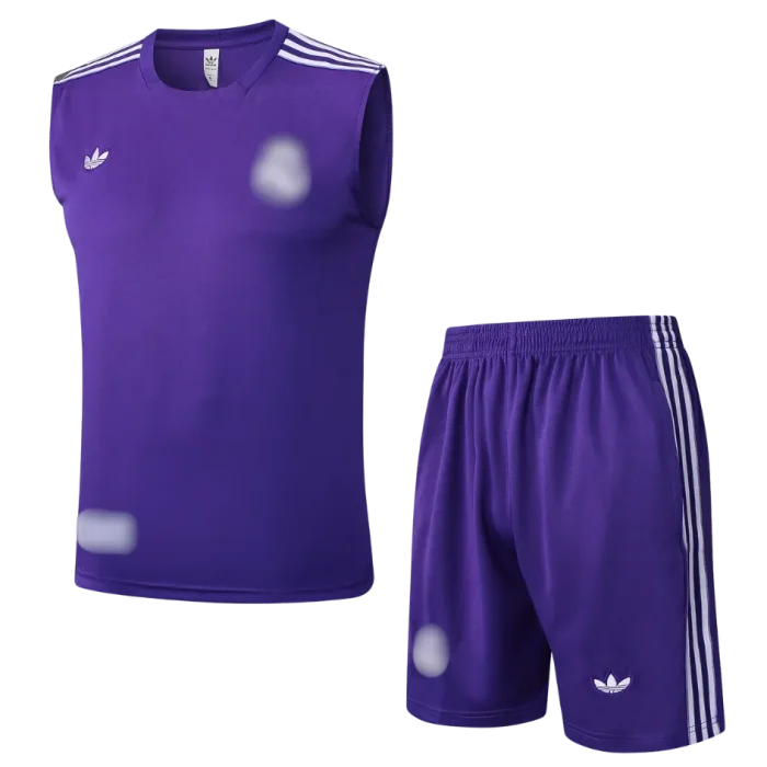 Conjunto entrenamiento sin mangas morado Real Madrid 24/25 - Imagen 1