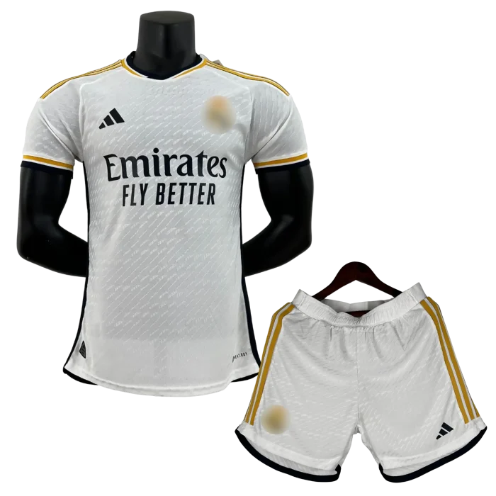 Conjunto primera equipación Player Version Real Madrid 23/24 - Imagen 1