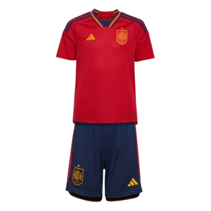 Conjunto niño España primera equipación 2022