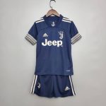Mini conjunto Juventus segunda equipación 2020/21