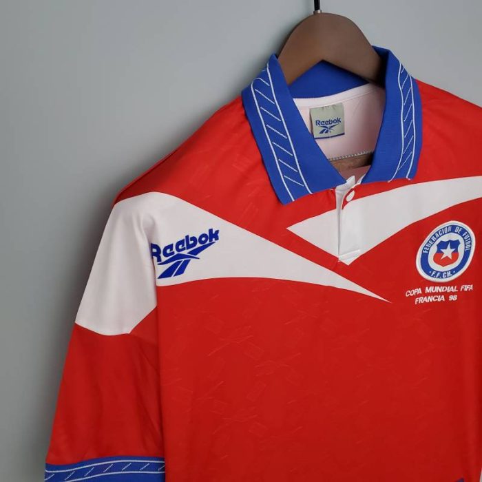 Camiseta local Retro Chile 1998 - Imagen 3
