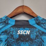 Camiseta Napoli black-blue Kappa × Marcelo Burlon 2021/22 - Imagen 11