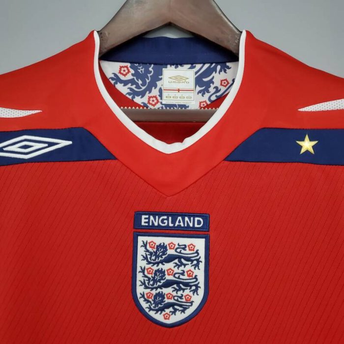 Camiseta alternativa Retro Inglaterra 2008/09 - Imagen 4