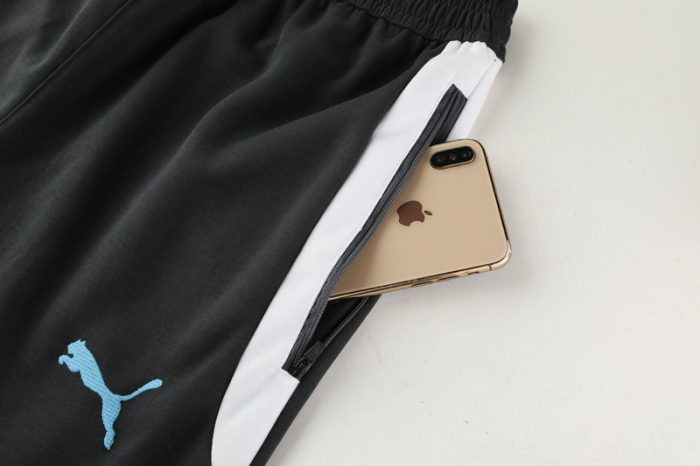 Chandal exclusivo Olympique de Marsella Black White 21/22 - Imagen 12