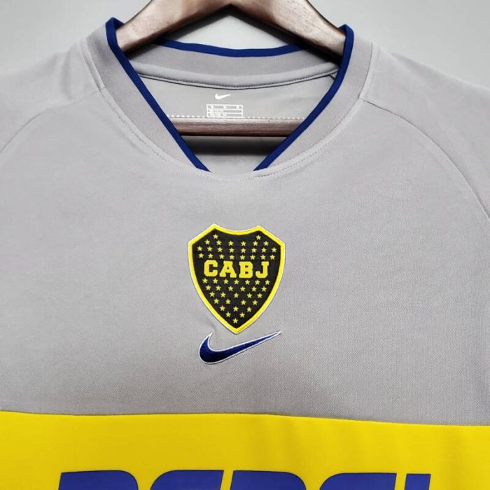 Camiseta alternativa Retro Boca Juniors 2002 - Imagen 4