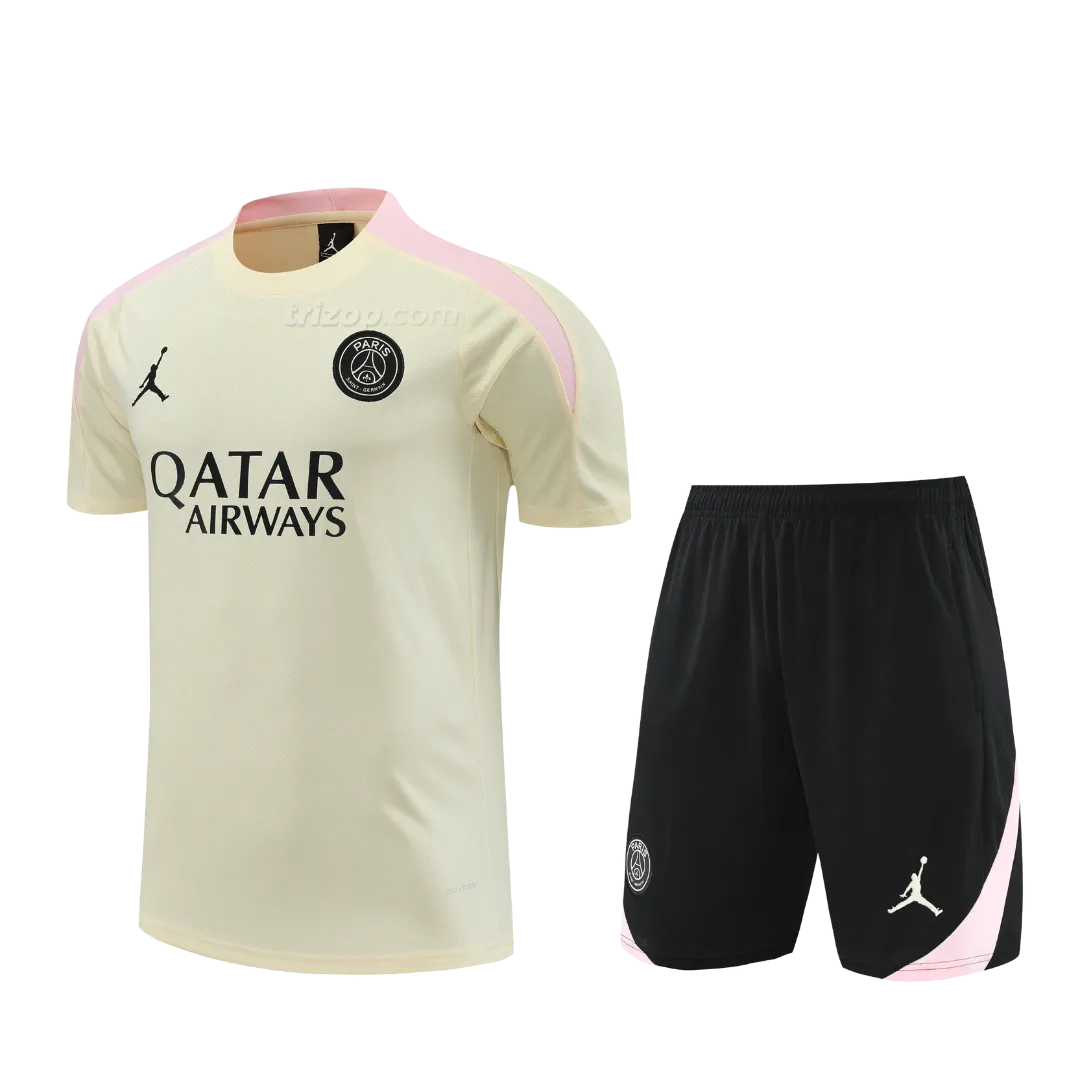 entrenamiento-psg-crema-24-25-4 Conjunto de entrenamiento Paris Saint-Germain 24/25 - Imagen 1